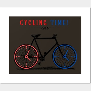 Cycling Time Posters and Art